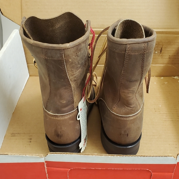 New with tags and box Vintage real Leather Justin women's boots size 4 B - Picture 5 of 12